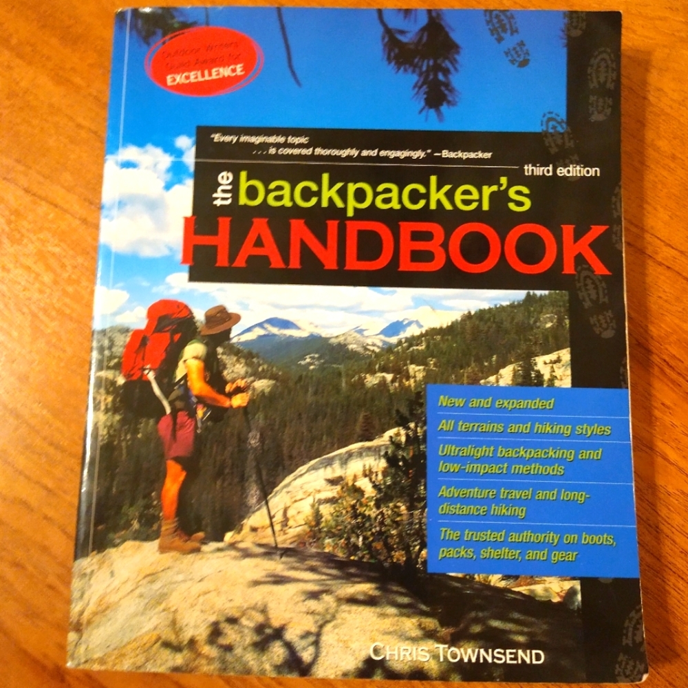 The Backpackers Handbook 3rd edition by Chris Townsend (pb) hiking 🥾